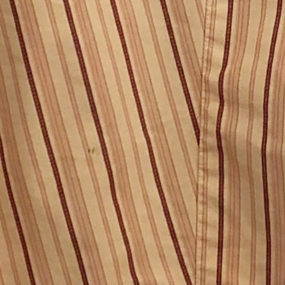 Mountain Hardwear Orange Striped Shirt Size 14 - Picture 6 of 6